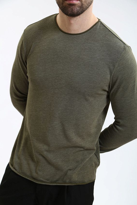 Лонгслив Strellson Зеленый