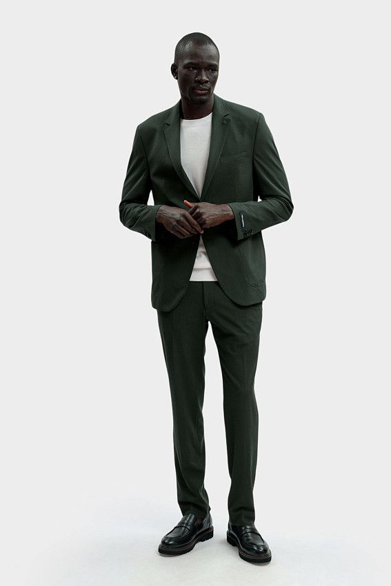 Брюки Karl Lagerfeld Зеленый