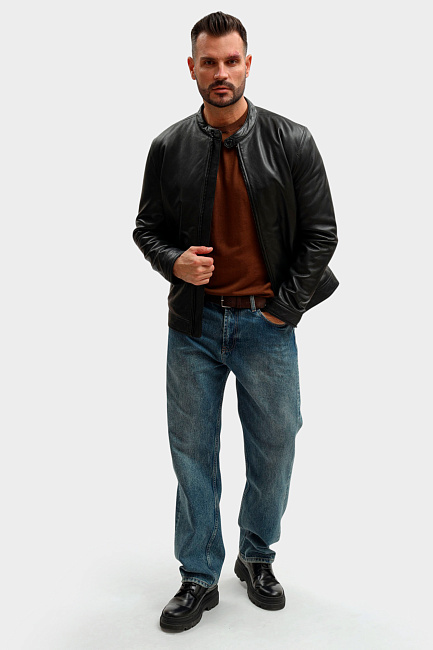 Куртка кожаная Strellson