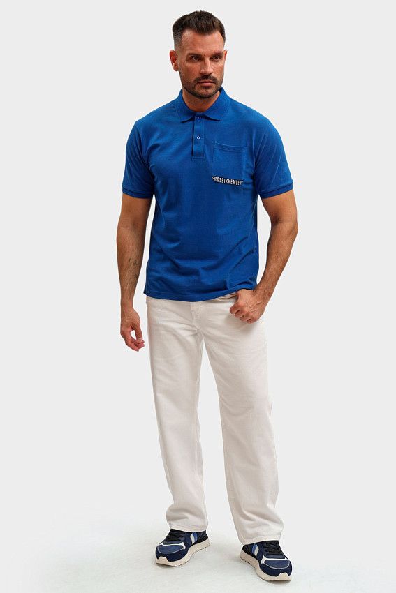 Поло Bikkembergs Синий