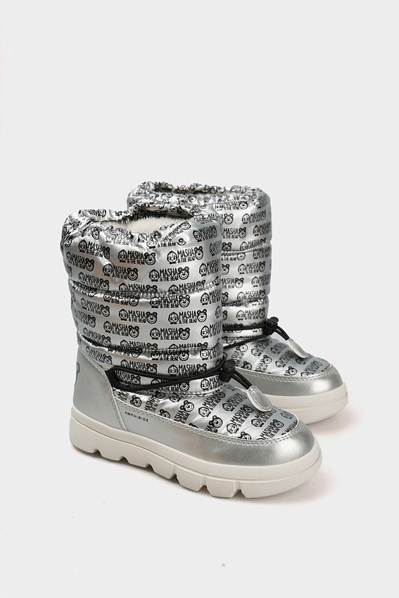 Ботинки Geox Серебряный