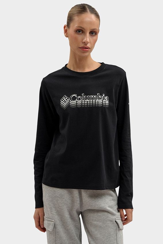 Лонгслив Columbia Черный