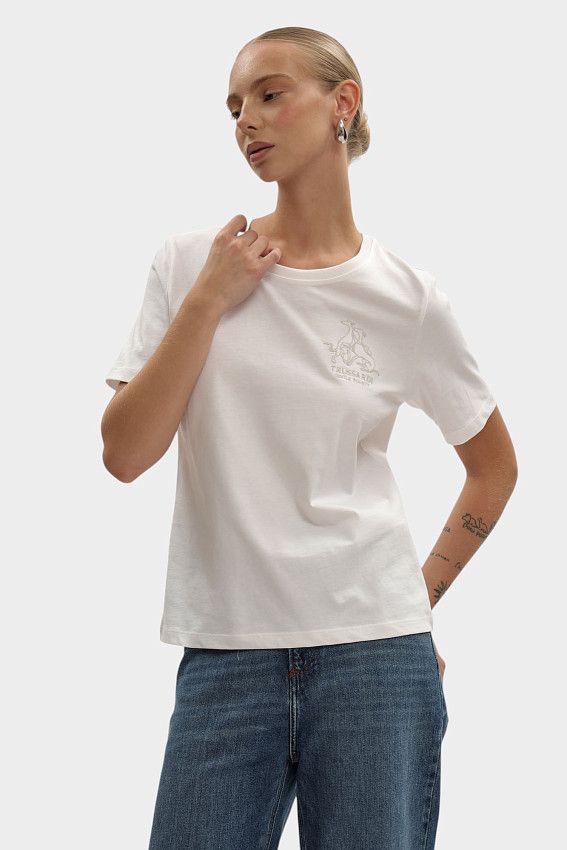 Футболка Trussardi Белый