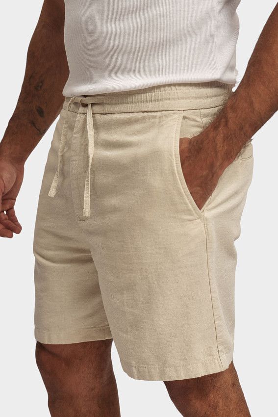 Шорты текстильные Mustang Бежевый