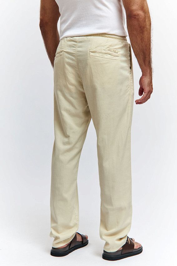 Брюки льняные Van Mich Бежевый
