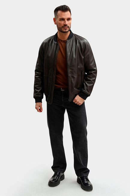 Куртка кожаная Strellson