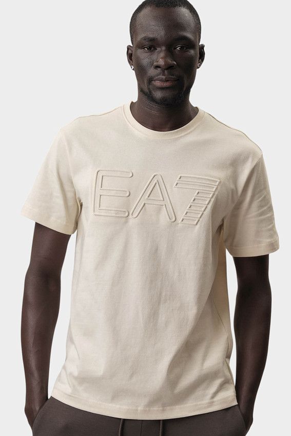 Футболка EA7 Молочный