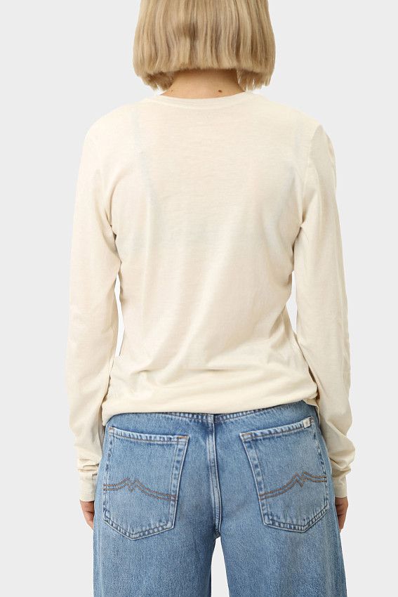 Лонгслив Columbia Бежевый