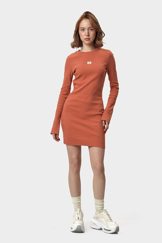 Платье д/р Calvin Klein Jeans Оранжевый