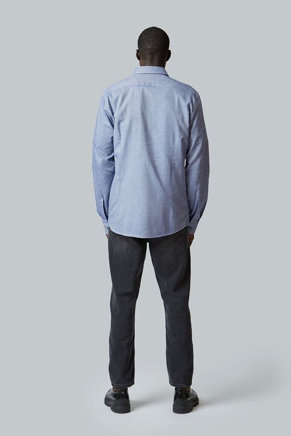 Рубашка с длинным рукавом Van Mich Фиолетовый