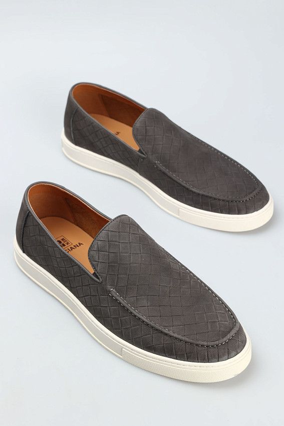 Лоферы Graciana Серый