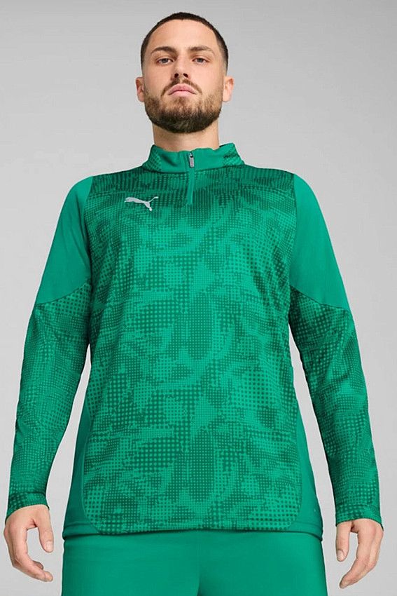 Джемпер тренировочный Puma Зеленый