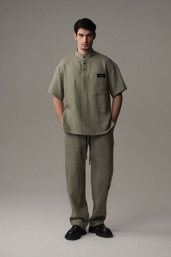 Рубашка с коротким рукавом The Hills Хаки