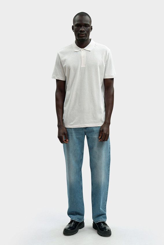 Поло Strellson Белый