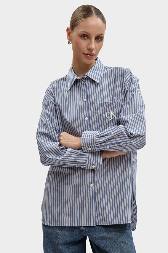 Рубашка Calvin Klein Jeans Серый