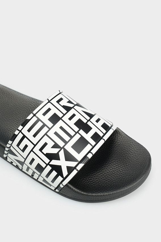 Шлепанцы Armani Exchange Черный