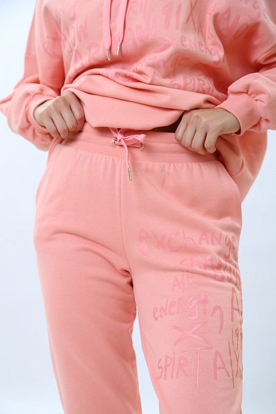 Брюки спортивные джоггеры Armani Exchange Розовый