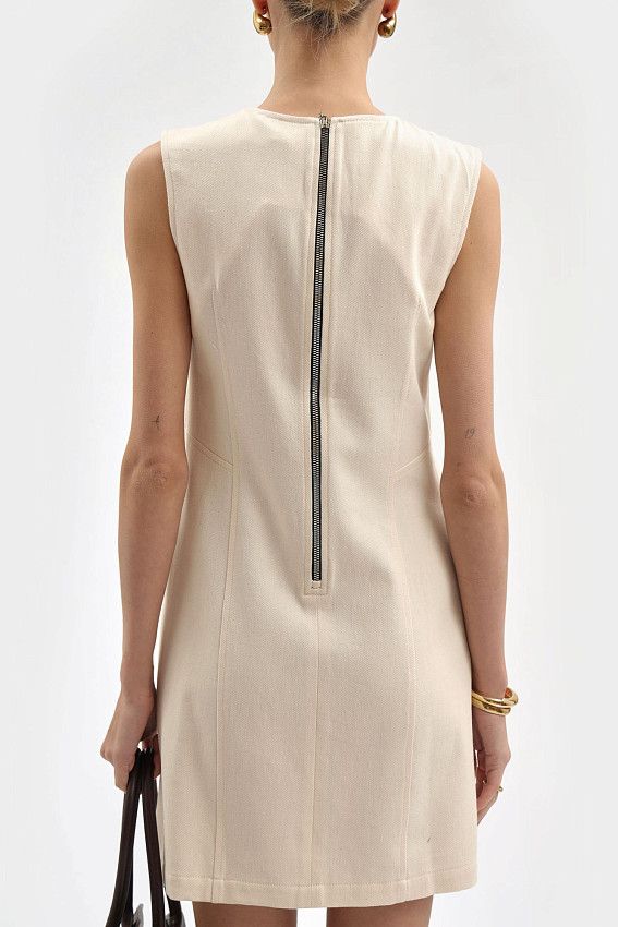 Платье The Hills Бежевый