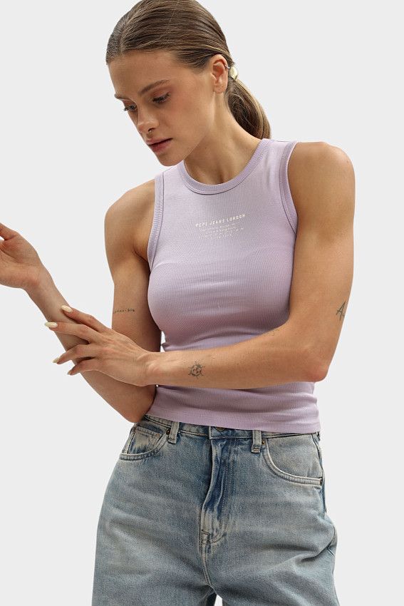 Майка Pepe Jeans Фиолетовый
