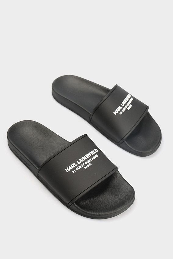 Шлепанцы Karl Lagerfeld Черный