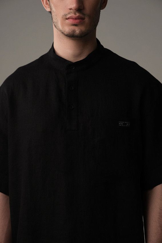 Рубашка с коротким рукавом The Hills Черный