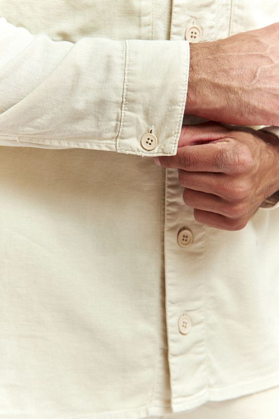 Рубашка льняная Van Mich Бежевый