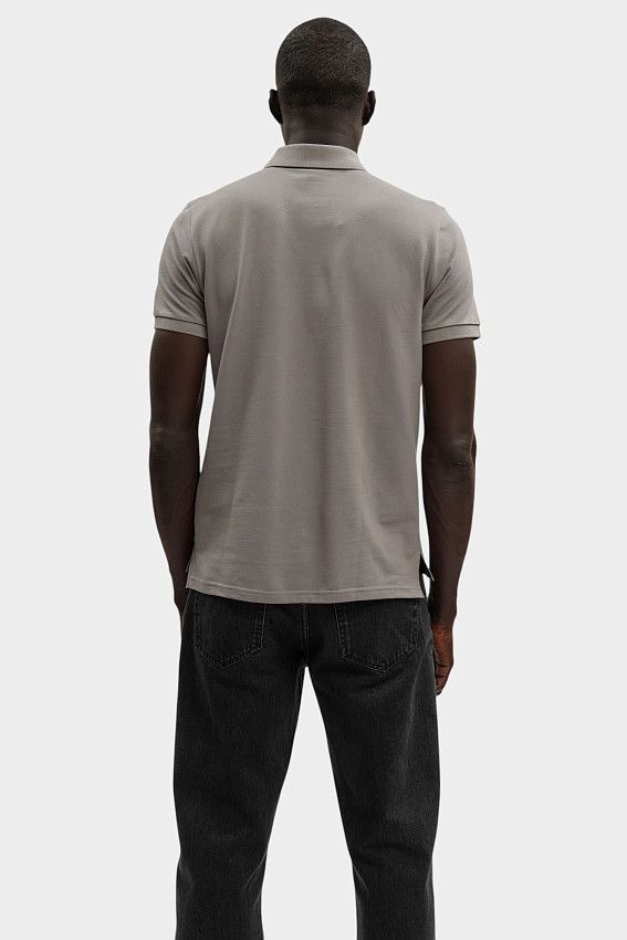 Поло Geox Серый