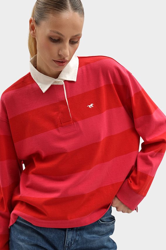 Свитшот Mustang Красный