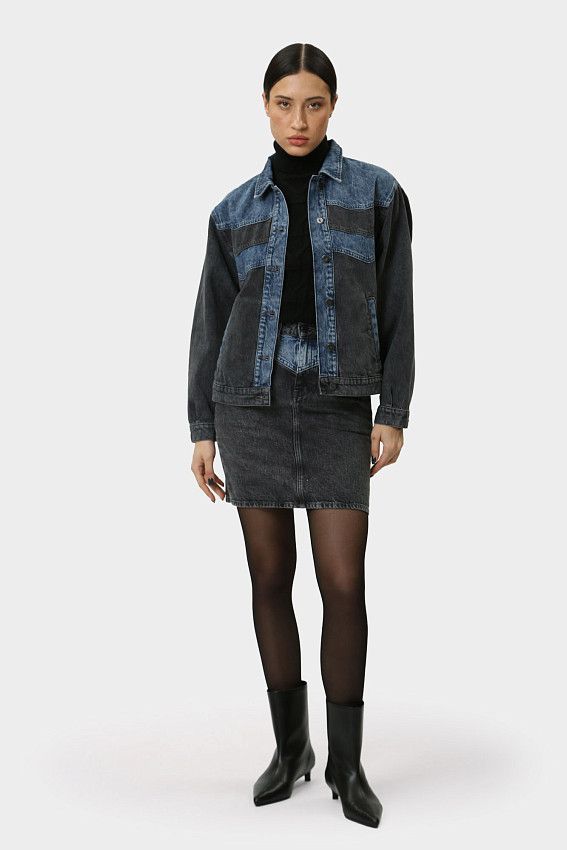 Юбка джинсовая Mustang Черный