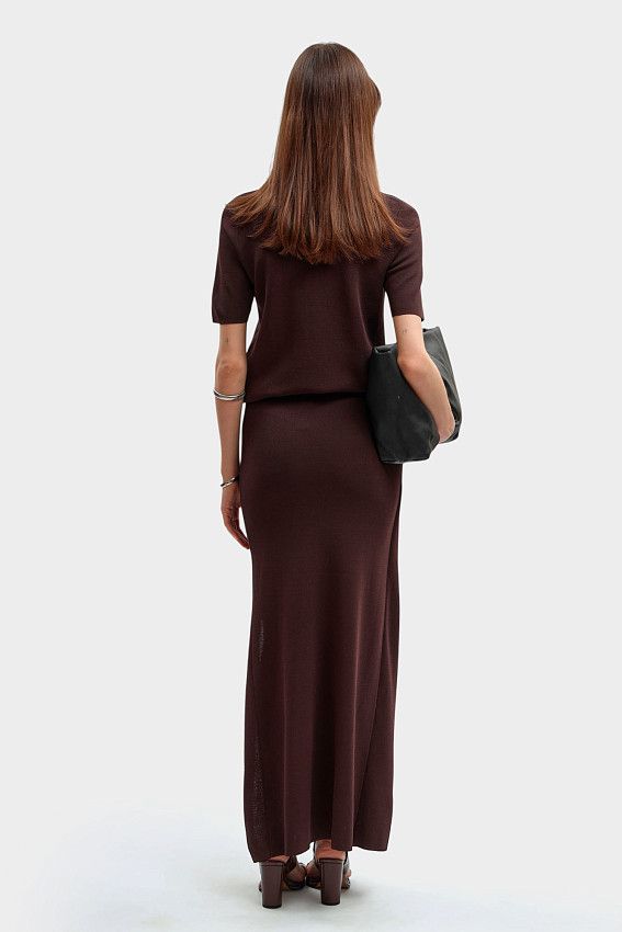 Юбка Trussardi Коричневый