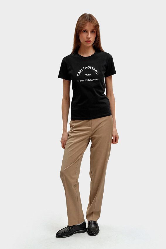 Футболка Karl Lagerfeld Черный