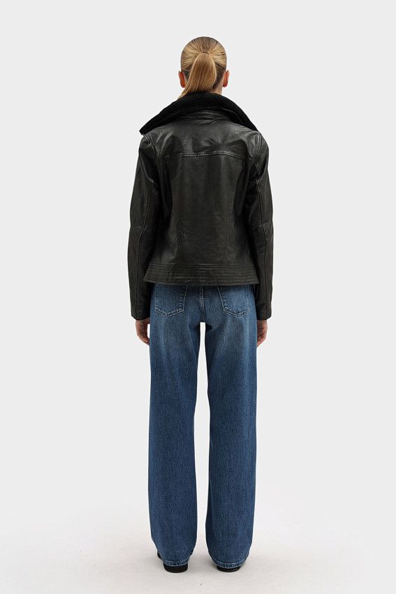 Куртка кожаная Mustang