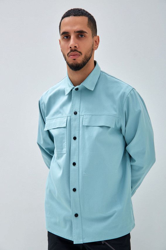 Рубашка с длинным рукавом The Hills Мятный