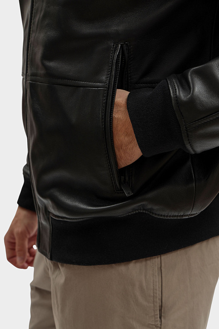 Куртка кожаная Strellson