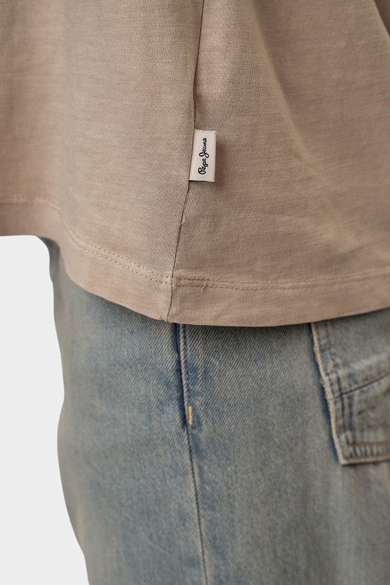 Футболка Pepe Jeans Бежевый