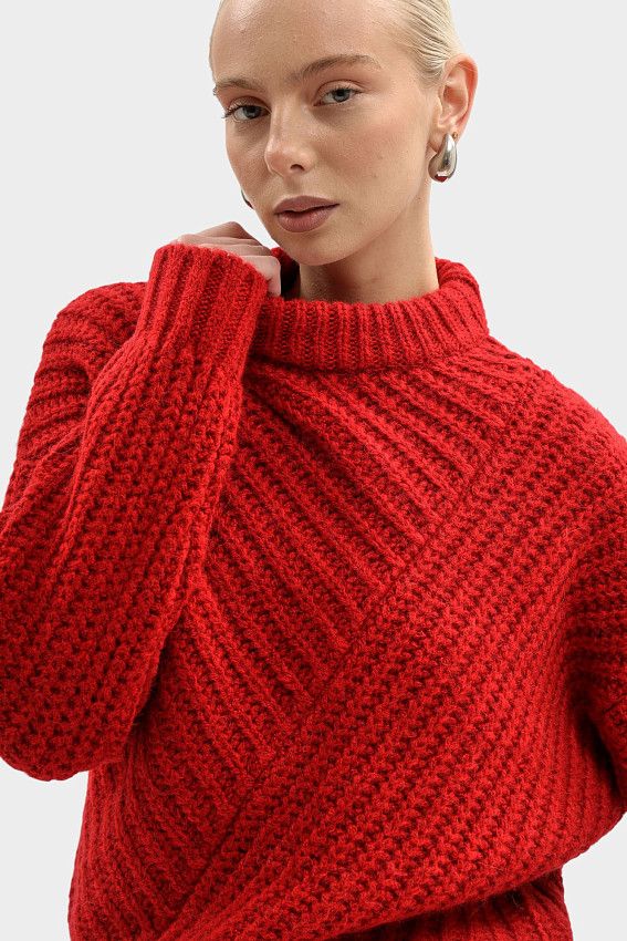 Свитер Mustang Красный