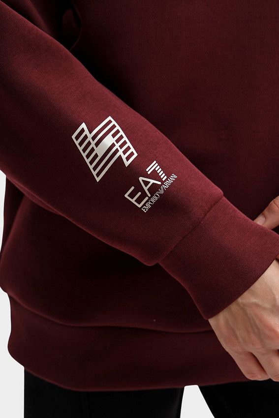 Свитшот EA7 Бордовый