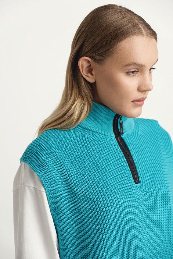 Жилет The Hills Бирюзовый