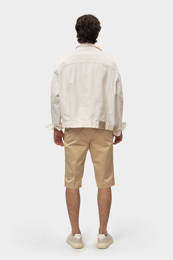 Куртка джинсовая Calvin Klein Jeans Молочный