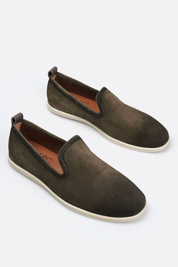 Слипоны Marc Cony Хаки