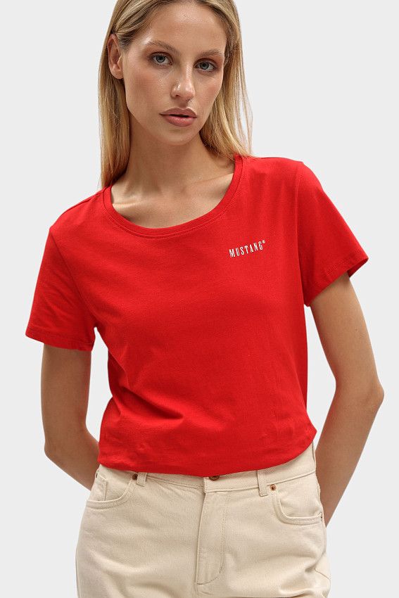 Футболка Mustang Красный