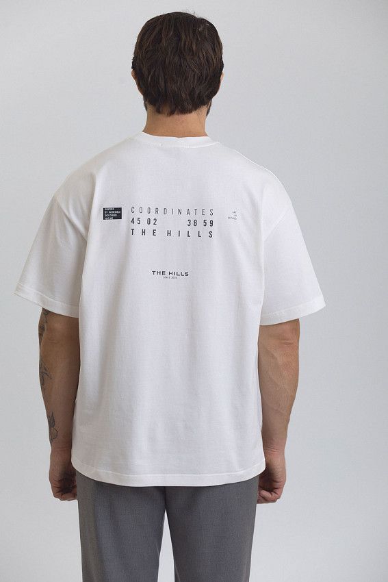Футболка The Hills Молочный