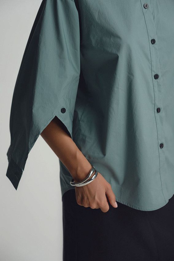 Рубашка The Hills Мятный