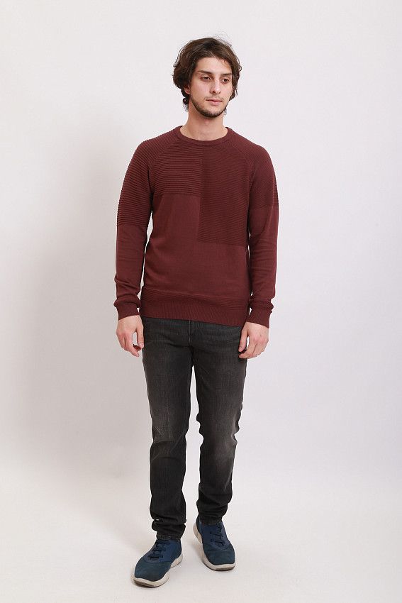 Джемпер Jack &amp; Jones Бордовый