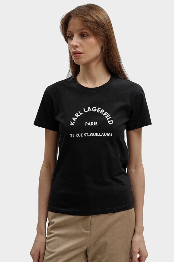 Футболка Karl Lagerfeld Черный