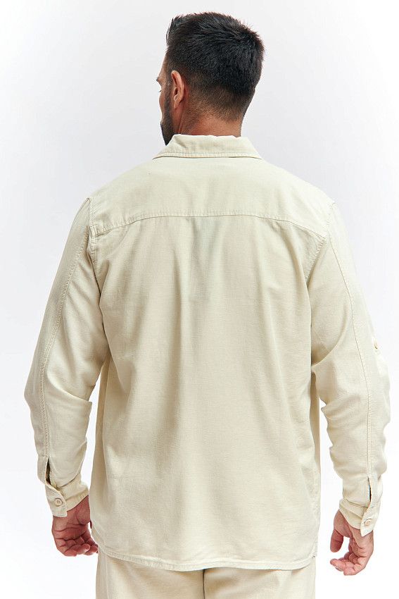 Рубашка льняная Van Mich Бежевый