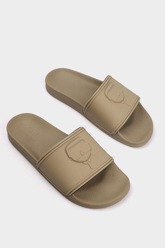 Шлепанцы Karl Lagerfeld Зеленый