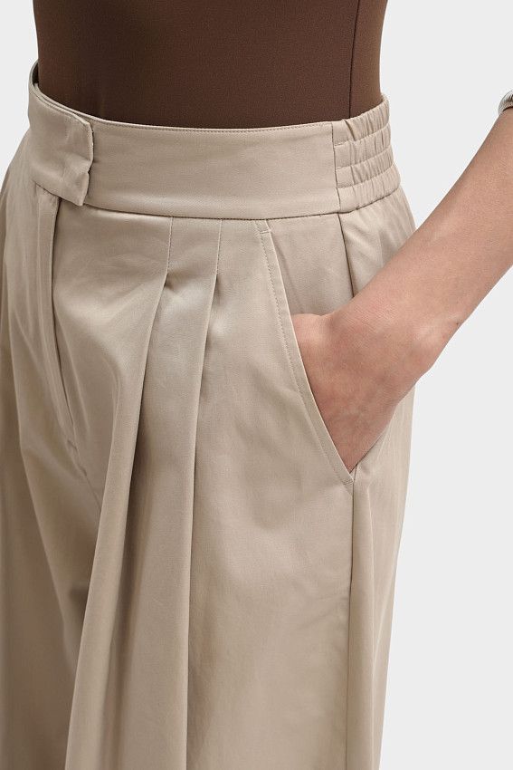 Брюки Emporio Armani Бежевый