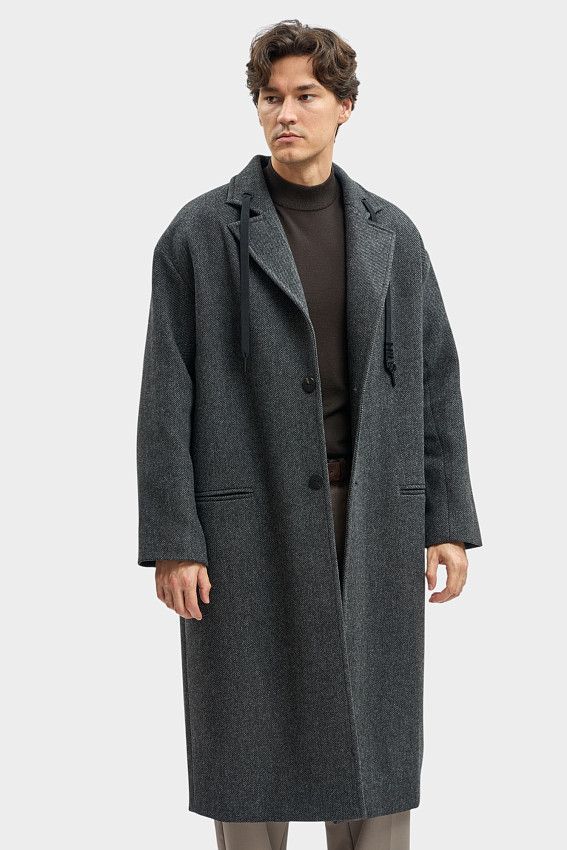 Пальто The Hills Черный