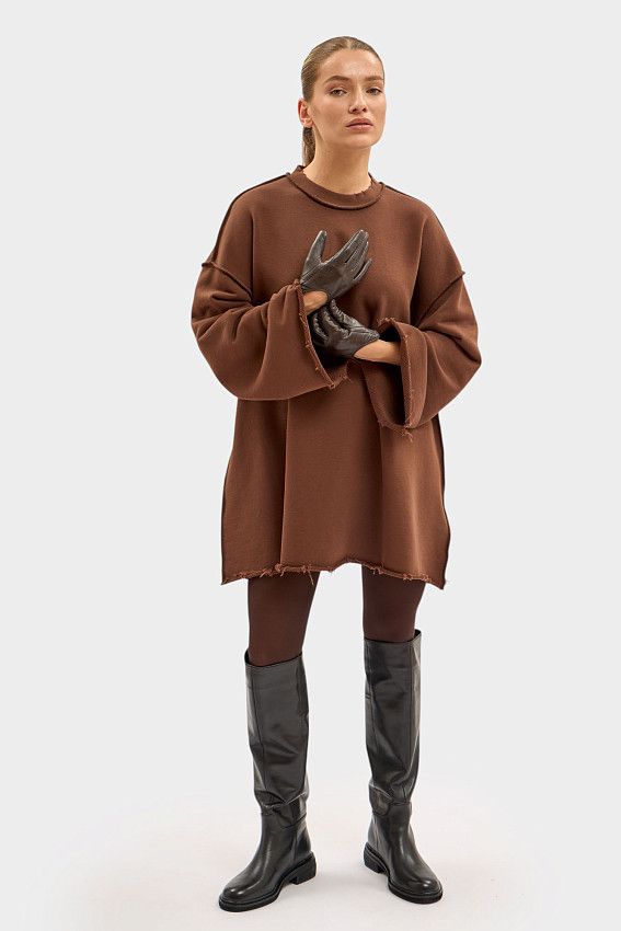 Платье Van Mich Коричневый